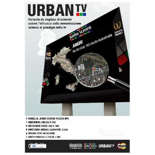 Attività JUMBO SCREEN di pubblicità e marketin