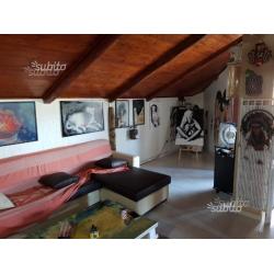 Mansarda arredata due vani con terrazzo affaccio s