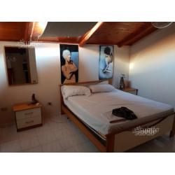 Mansarda arredata due vani con terrazzo affaccio s