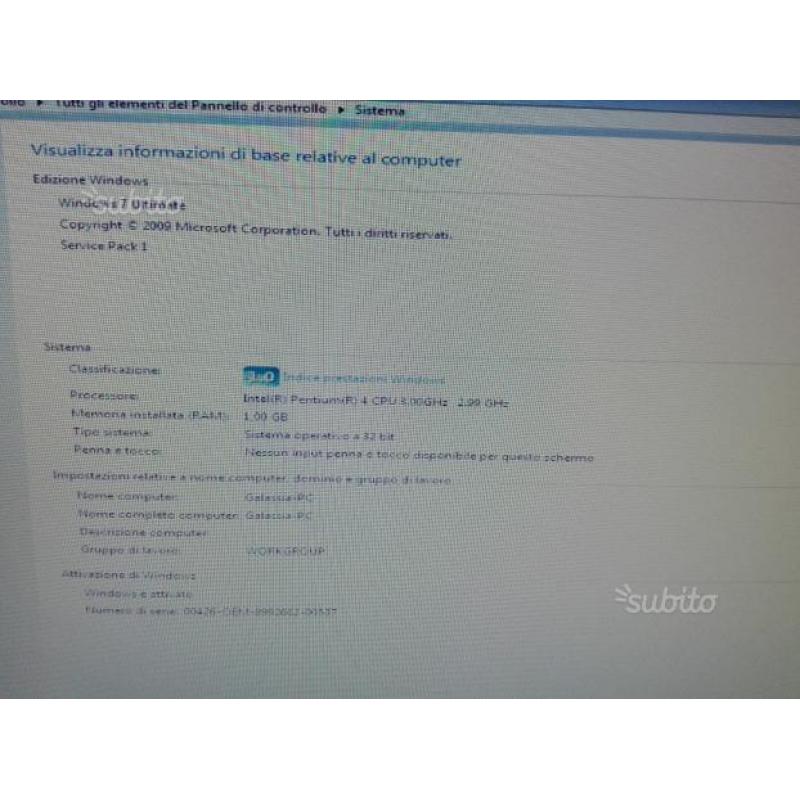 Computer uso ufficio