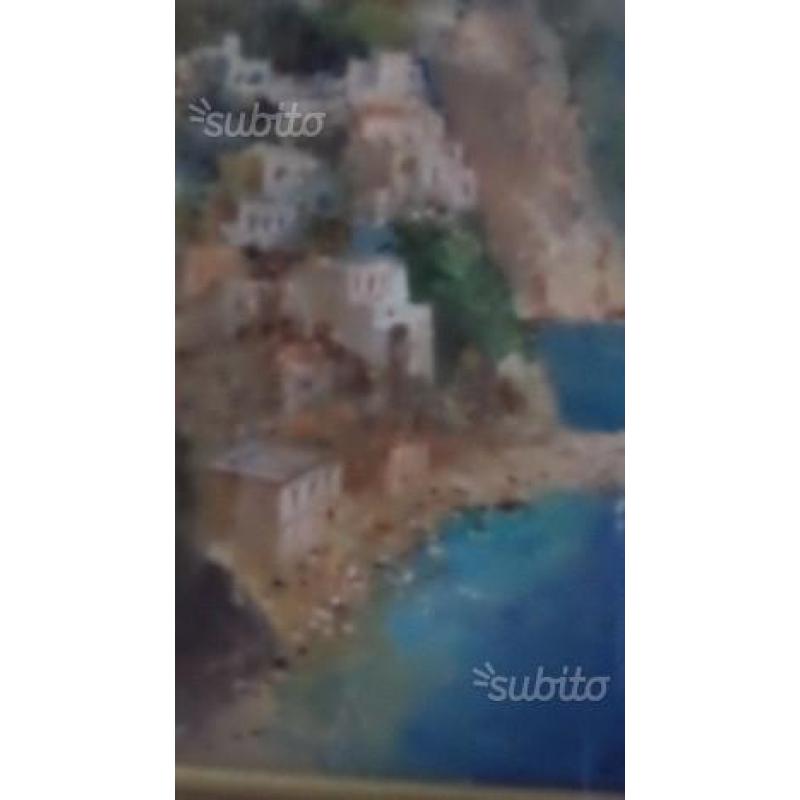 Quadro costiera sorrentina