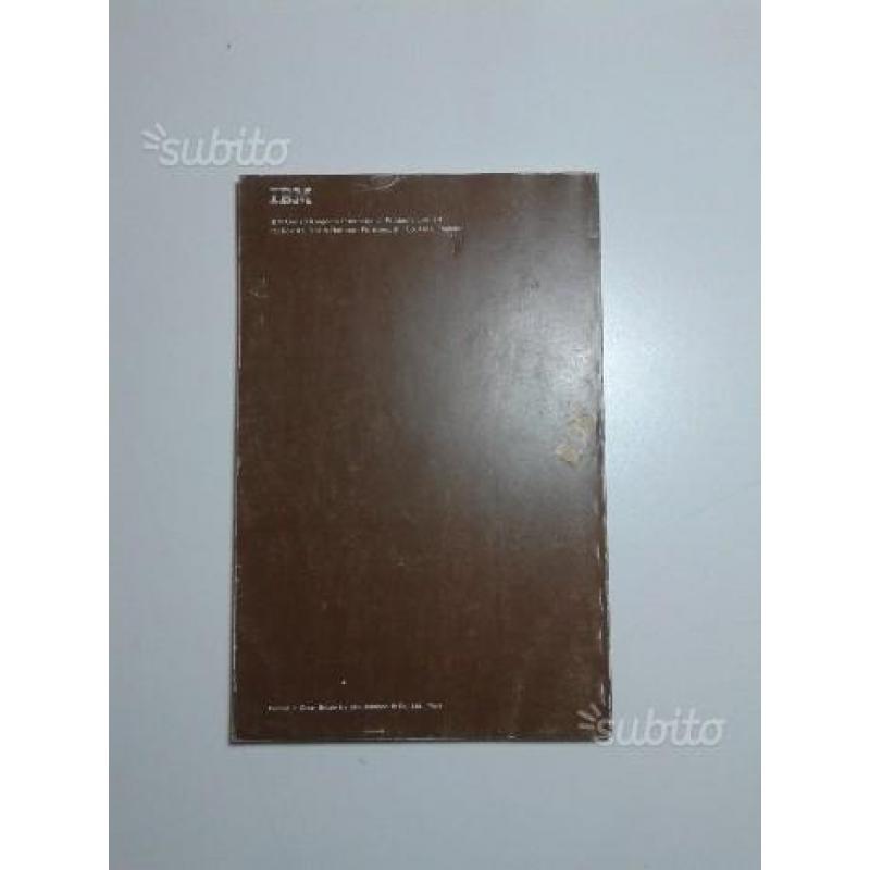 Manuale vintage BASIC - IBM