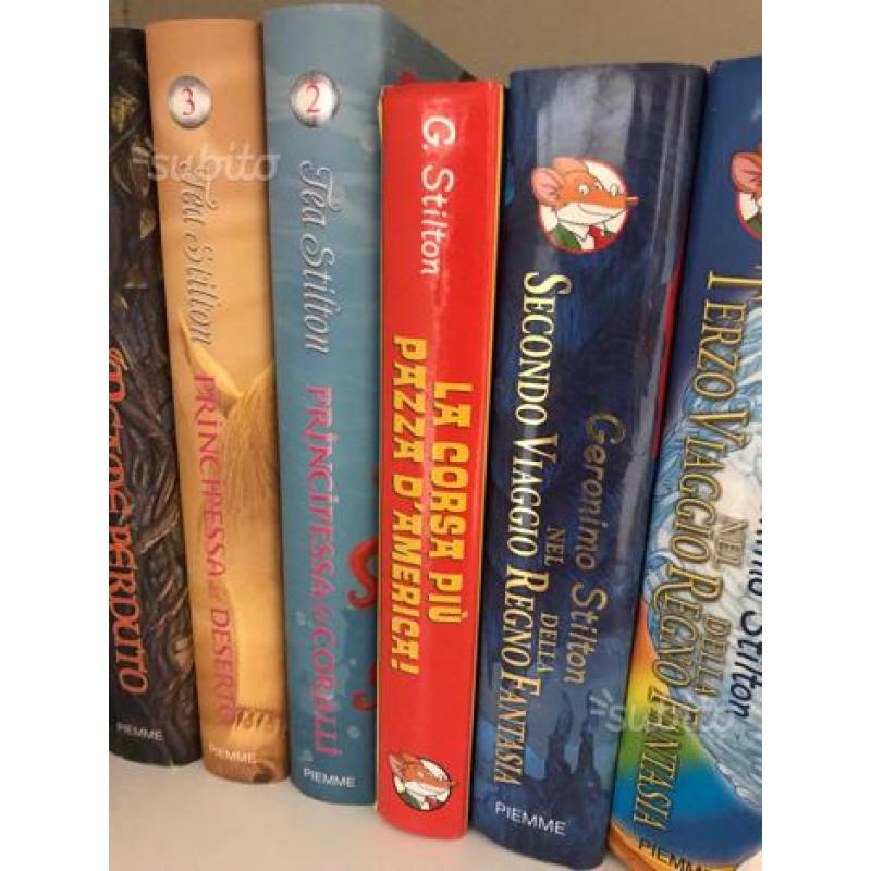 Geronimo stilton vari libri nuovissimi