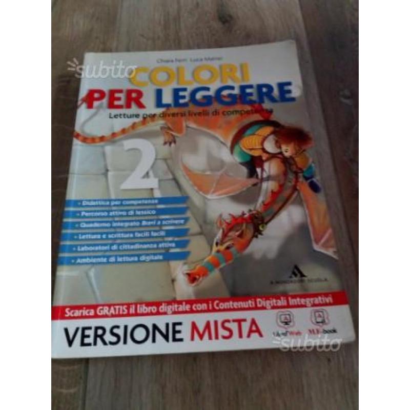 Libri 2 media usati: colori per leggere 2