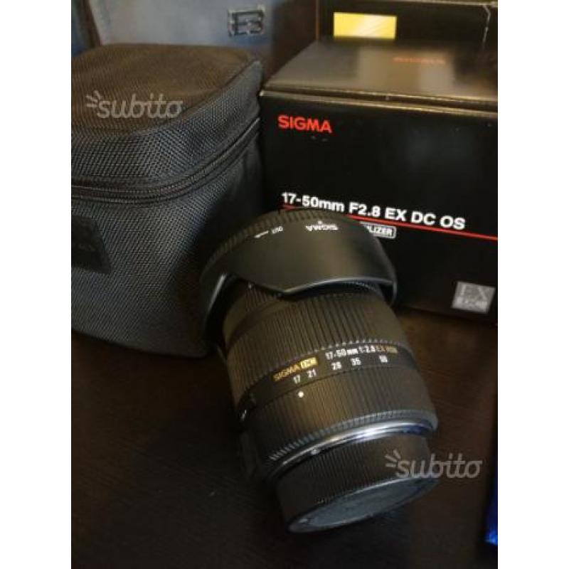 Obiettivo SIGMA 17-50 Nikon