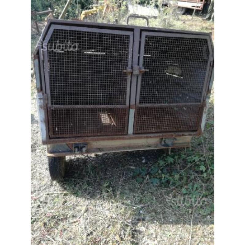 Carellino per trasporto cani