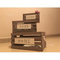 Cassette di legno