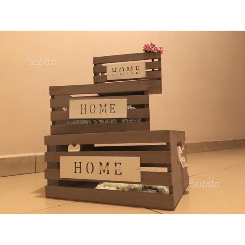 Cassette di legno
