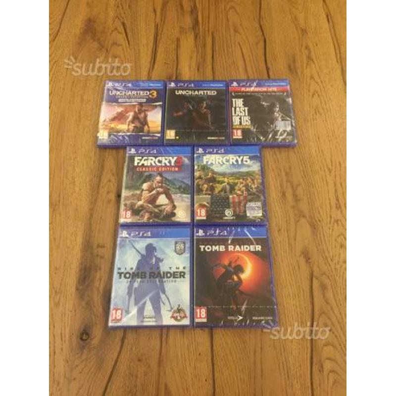 Giochi originali ps4 sigillati