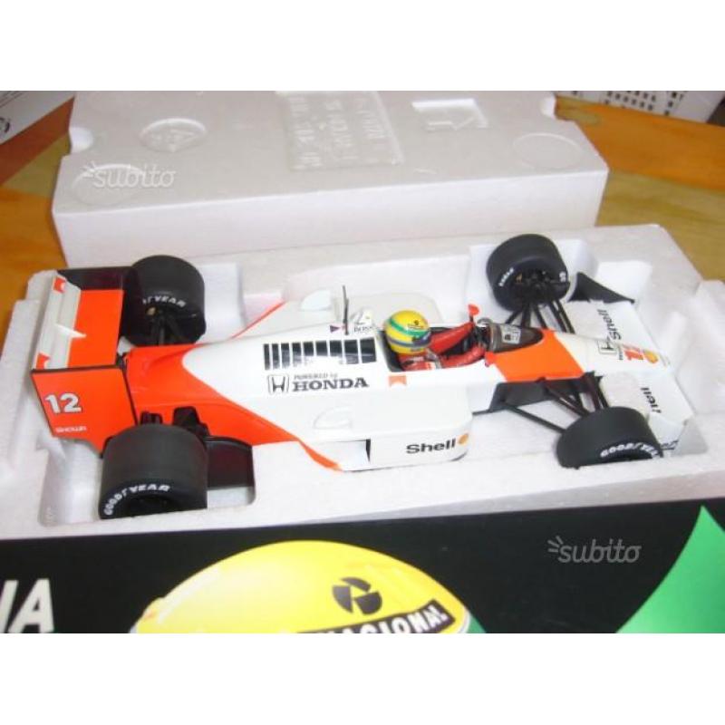 McLaren Honda MP4/4 1988 Senna minichamps 1.18