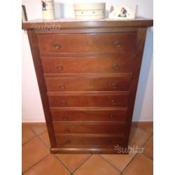 Settimino noce ,mobile arredo