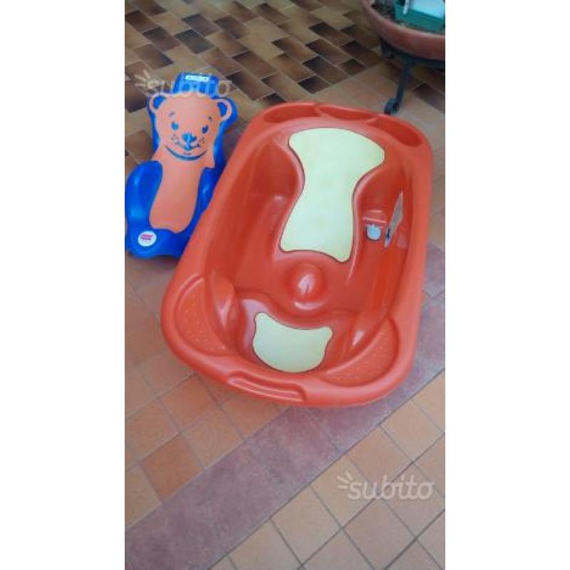 Vaschetta e riduttore bagnetto bimbi