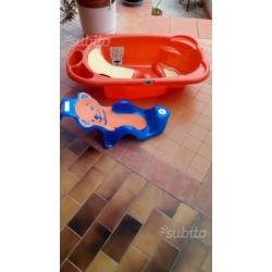 Vaschetta e riduttore bagnetto bimbi