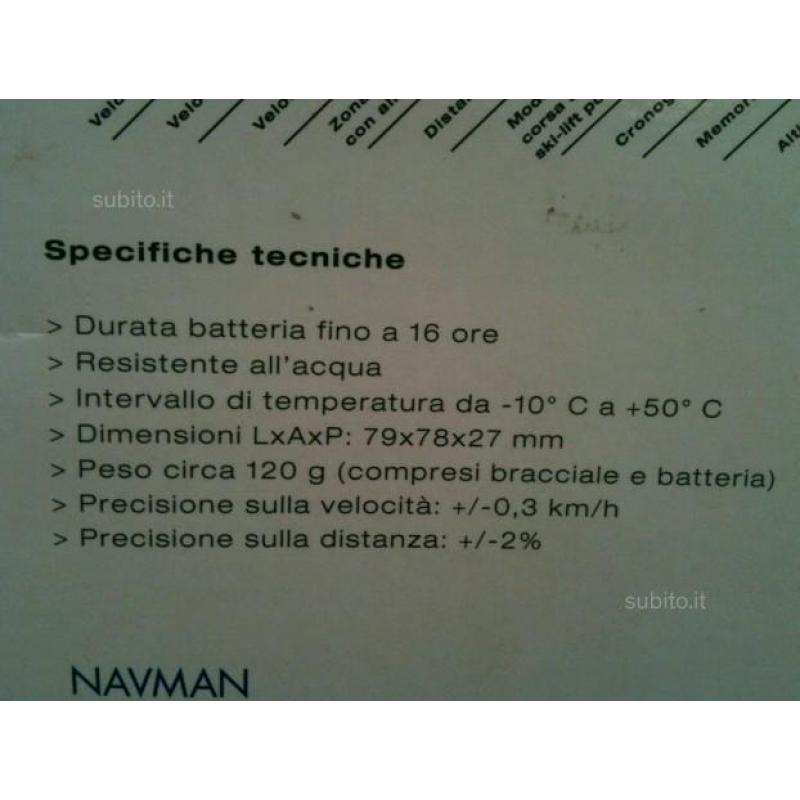 NAVMAN sport tool X300 gps