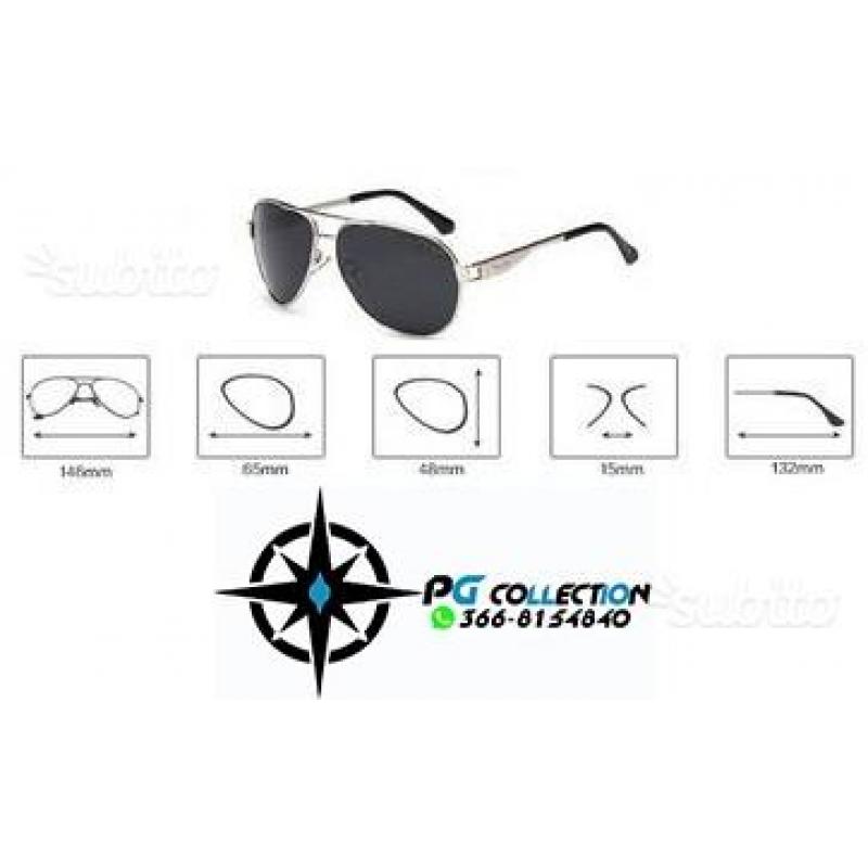Occhiali POLICE Silver/Black NUOVI